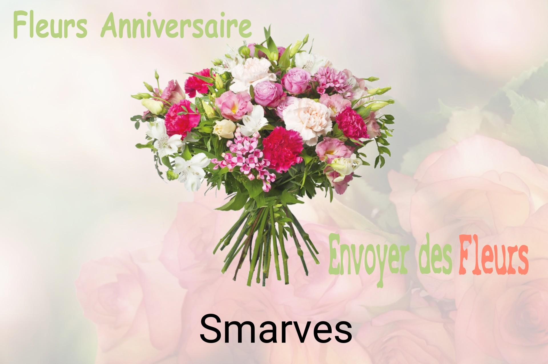 Bouquet de fleurs d’anniversaire livré à Smarves